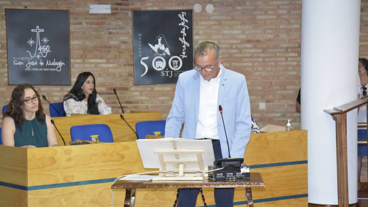 El concejal del PSOE en el Ayuntamiento de Malagón J
