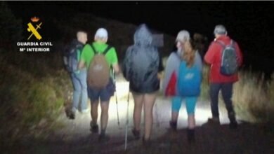 Rescates de la Guardia Civil en el Pirineo oscense REMITIDA / HANDOUT por GUARDIA CIVIL Fotografía remitida a medios de comunicación exclusivamente para ilustrar la noticia a la que hace referencia la imagen, y citando la procedencia de la imagen en la firma 22/8/2025