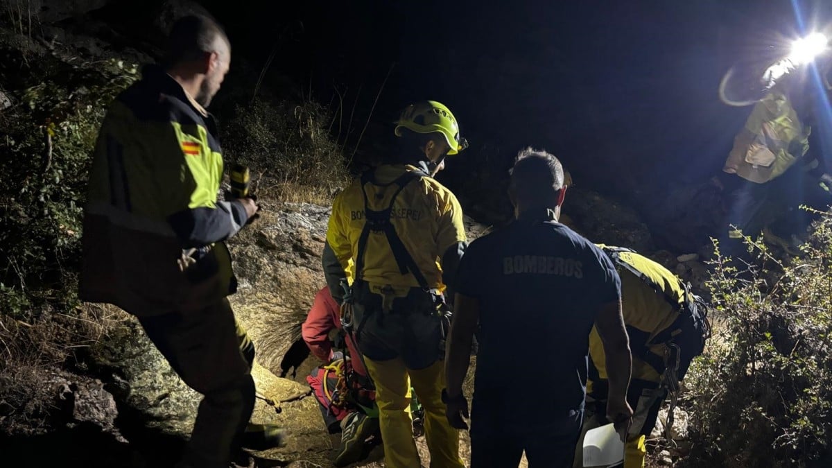 Operativo de rescate de un espeleólogo desaparecido en una cueva de Riópar. REMITIDA / HANDOUT por DIPTUACIÓN Fotografía remitida a medios de comunicación exclusivamente para ilustrar la noticia a la que hace referencia la imagen, y citando la procedencia de la imagen en la firma 25/8/2025